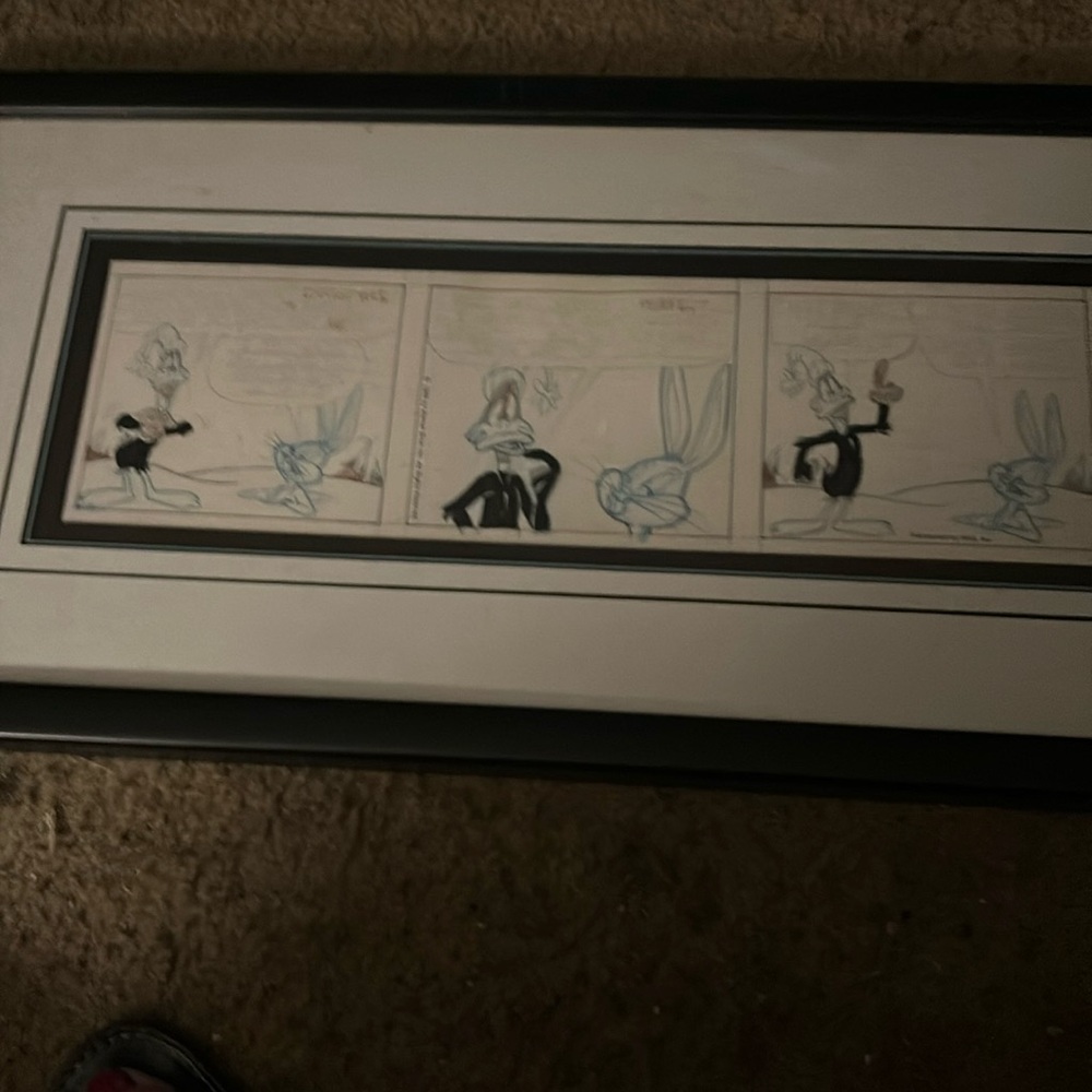 Warner bros original drawing